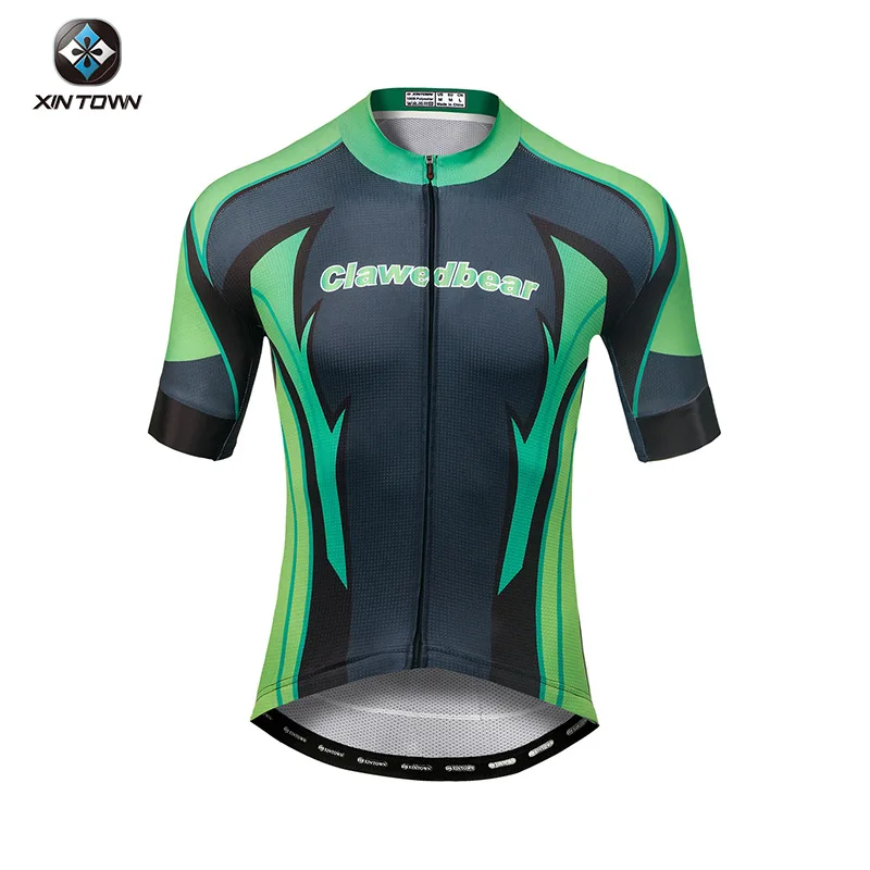 

XINTOWN Heidian New Summer Men's Cycling Short Suit Textured Jersey & Shorts Bike Clothing