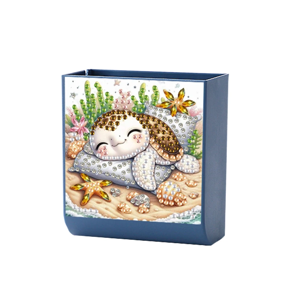 متعددة الوظائف DIY الماس طقم الطلاء حامل الحائط محطة شحن الهاتف التحكم عن بعد حامل شاحن الهاتف