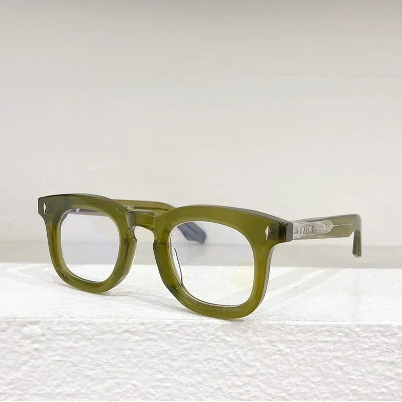 JMM DEVAUX Luxury and fashionable handmade acetate square men and women glasses frame optical glasses reading glasses