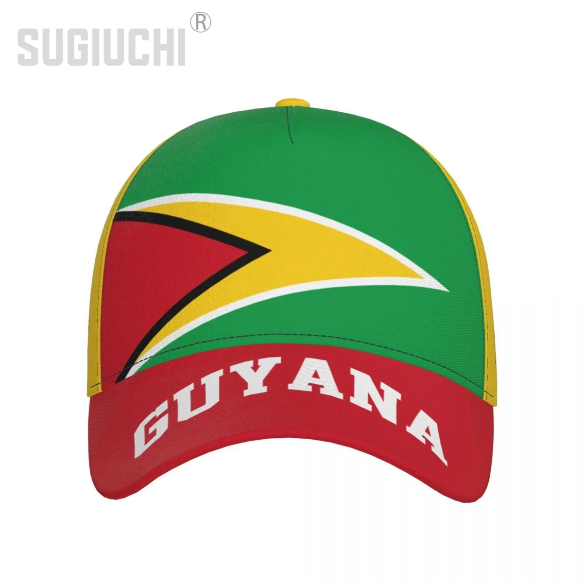 Unisex Guyana Flag Guyanais Adult Baseball Cap Patriotic Hat for Baseball Soccer Fans Men Women