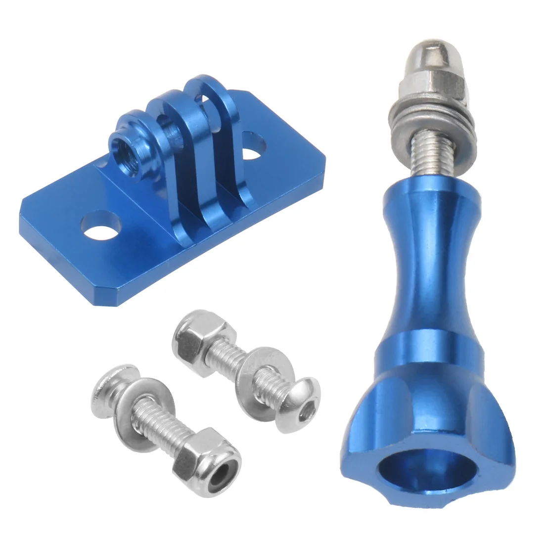 Aluminium Mini Stativ Kopf Helm Feste Adapter Halterung für Gopro Hero 13 11 10 9 8 7 6 5 Für Insta360 ONE R Action Kamera Radfahren – Detail 5