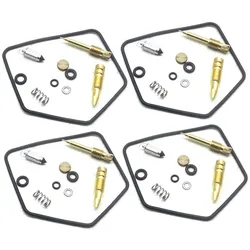 4PCS Motorcycle Carburetor Repair Kit FOR Kawasaki KZ440A LTD 1983 KZ750H KZ750N KZ750E KZ 440 750 400 ZN700A ZN700B Carb gasket