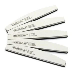 Neue 5pcs hochwertige Schwammnagelfeile -Puffer Sandable Manicure Tool 150/240 Körnern Sandpapier Noil Care Polishing -Dateien 8 Hauptschwammverkäufe Lima 240 - №8
