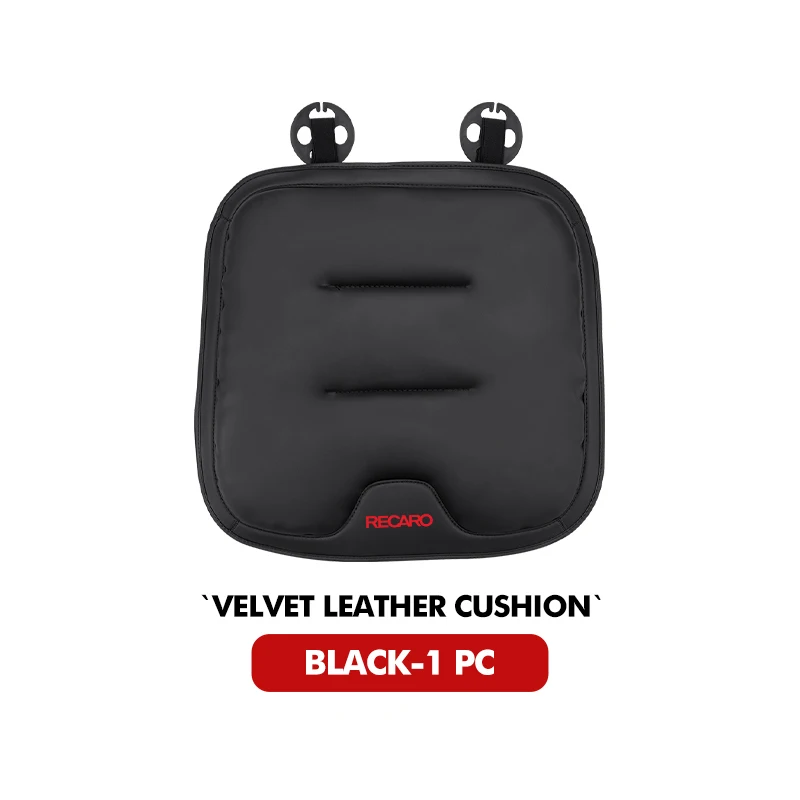 For Recaro Car Seat Velour Cushion Auto Backrest Leather Breathable Pad image 3