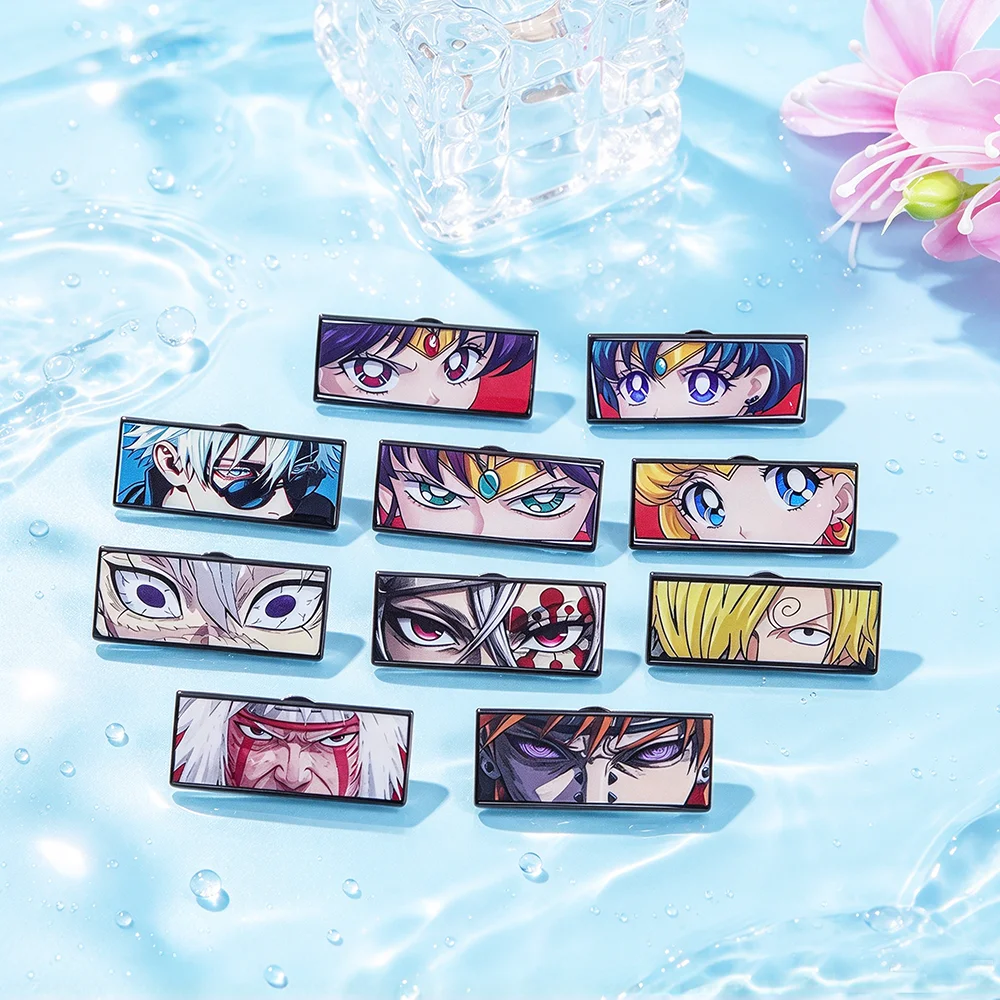 Gemischte Anime-Rechteck-Manga – Tuxedo Lapel Pin Bewertung und Preis