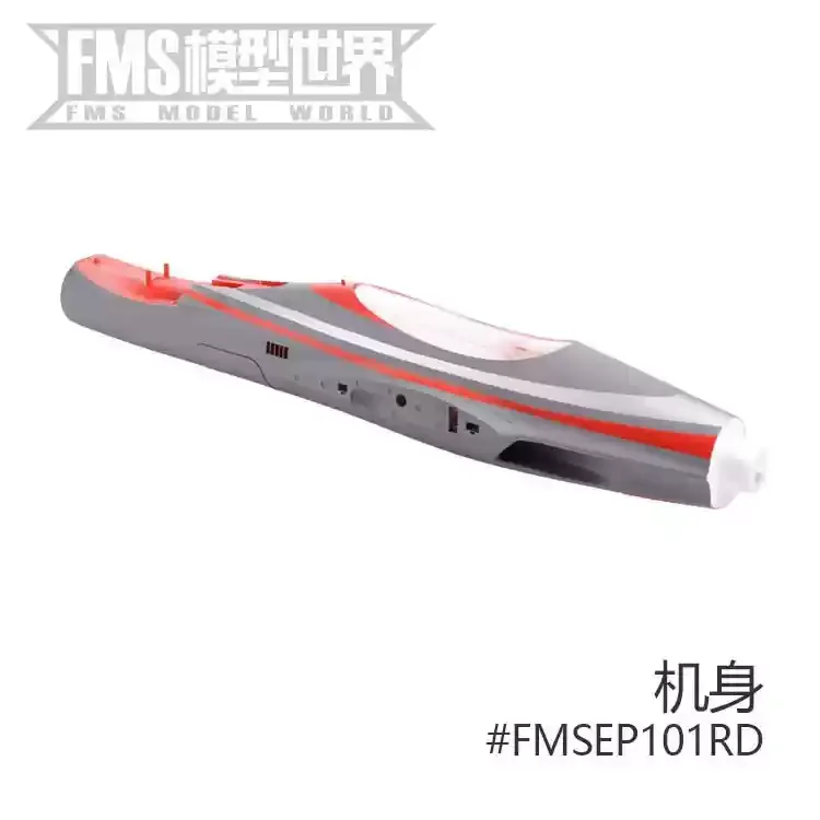Fms 80mm Formula Original Accessories Fuselage Main Wing Horizontal Tail Vertical Tail Nose Covering Stickers Cockpit Group