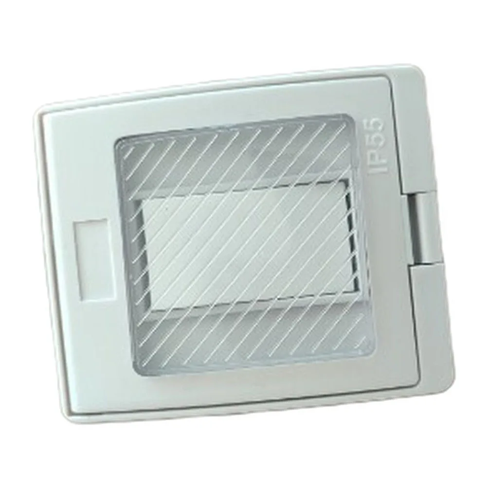 Outdoor Doorbell Switch with Integrated Waterproof Wall Socket IP55 Certified for Harsh Weather and 250V Applications