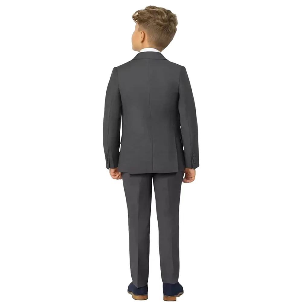 Classic 3 Piece Suit for Kids Wedding Tuxedo Custom Blazer Party Formal 2 to 16 Years