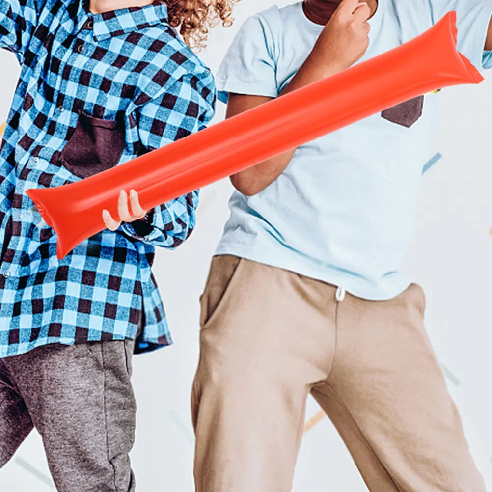 

50Pcs Inflatable Boom Sticks Cheerleading Accessories Lightweight Party Leaders Stick for Concerts Rallies Cheerleading Stick