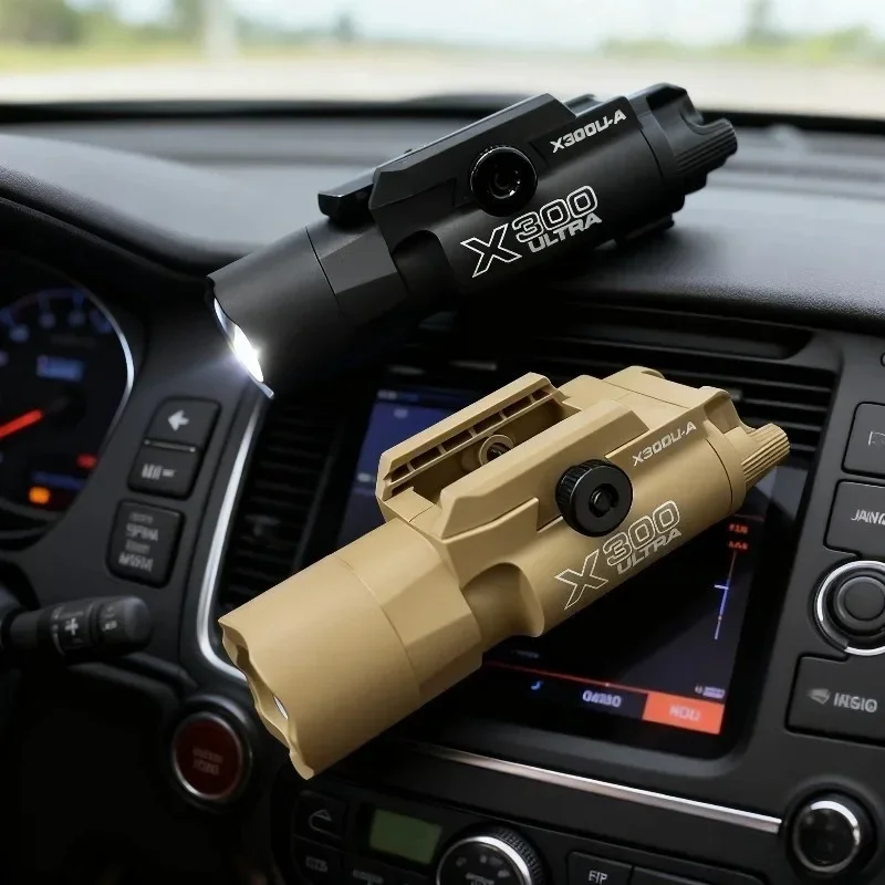 Linterna táctica X300U para pistola, LED estroboscópica Picatinny - imagen 4
