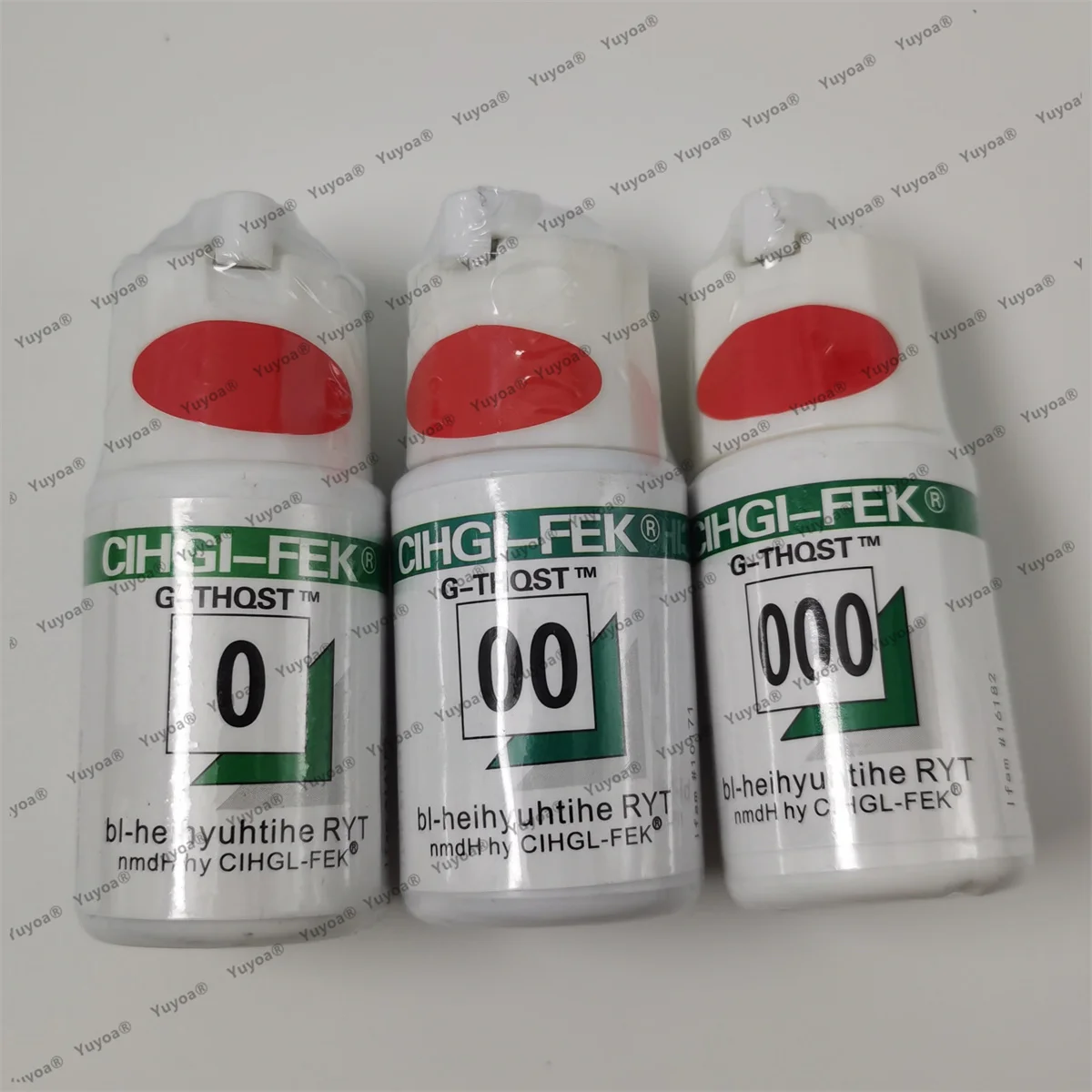15bottles Dental Thread Disposable Gingival Retraction Cord Knitted Cotton Gum Line Dentist Material 1 Bottle Size 0 00 000
