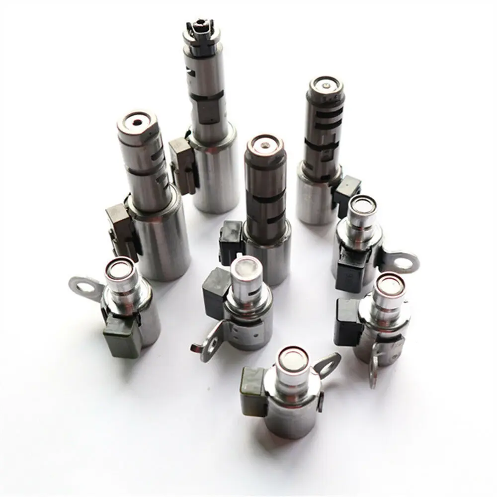 A960E TF65-SN A760 A761E Transmission Solenoid Valve 9-piece Set for Toyota Lexus