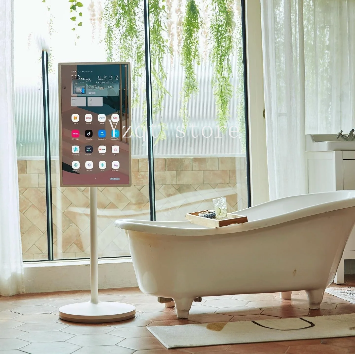 2427 inch touch Android wireless screen projection girlfriend machine touch TV 32 inch mobile smart screen live broadcast