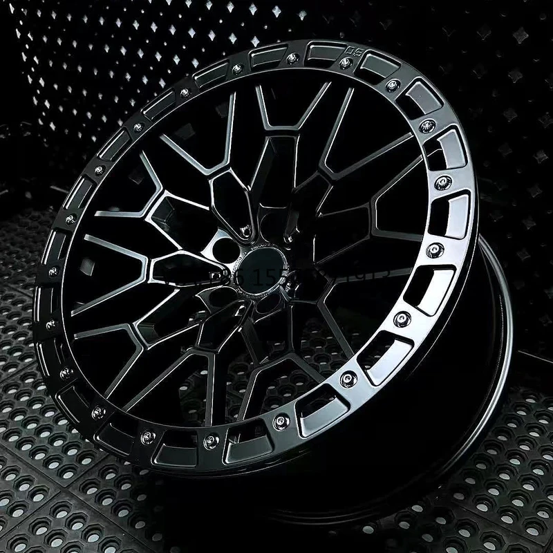 High‑Performance Drag Racing Forged Wheel Set, Real Beadlock Design 20‑24 Inch 5X112 5X114.3 Hub Rims For Racing Vehicle Profess