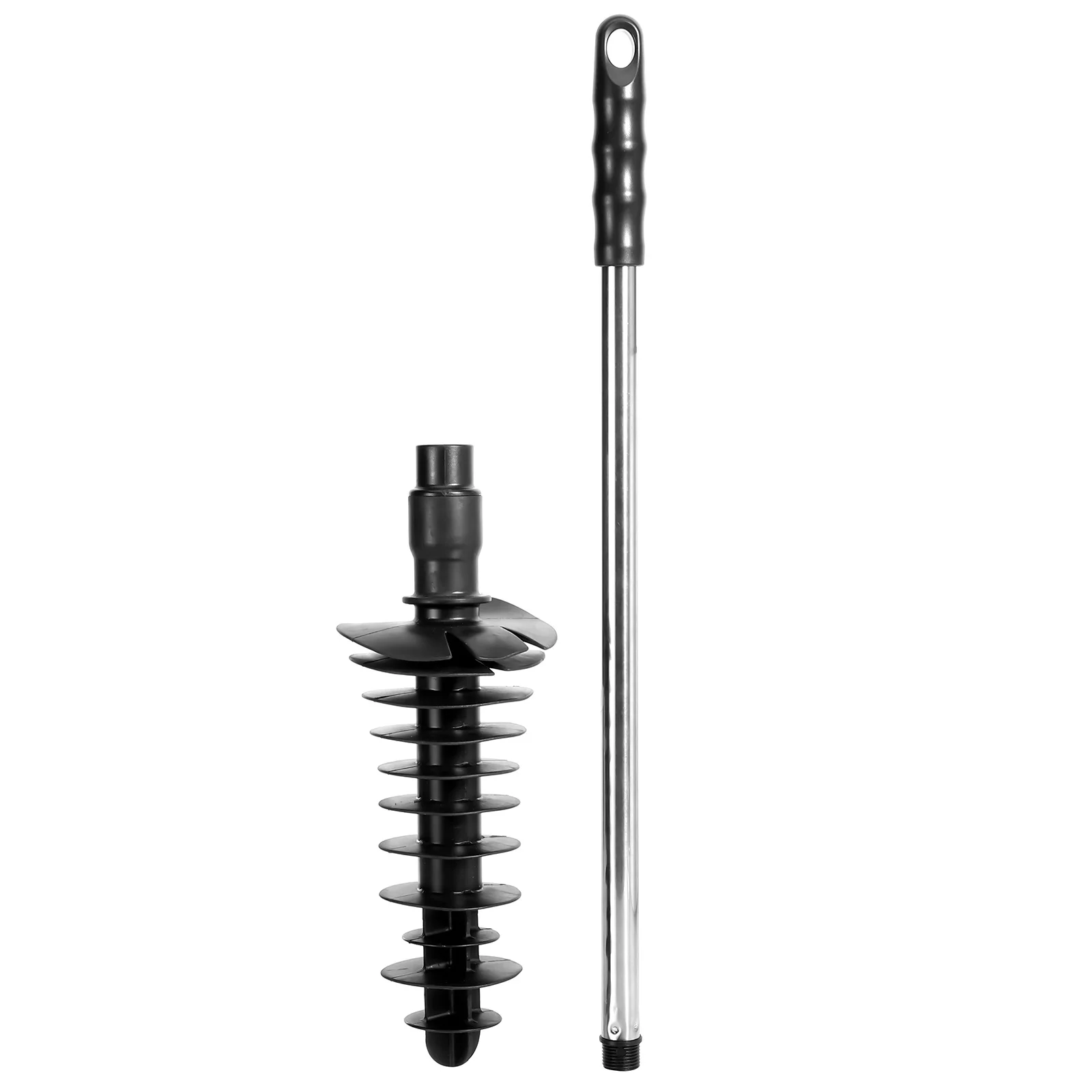 

1pc Strong Suction Toilet Plunger Unclogger Tool Sewer Cleaning Accessory For Bathroom Kitchen Home Hotel Use