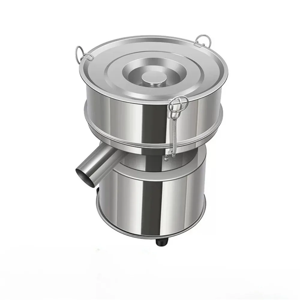 20CM Mini Electric Vibrating Sieve Shaker Stainless Steel Screen Lab Sieving Machine for Powder & Granule Separation Vibratory