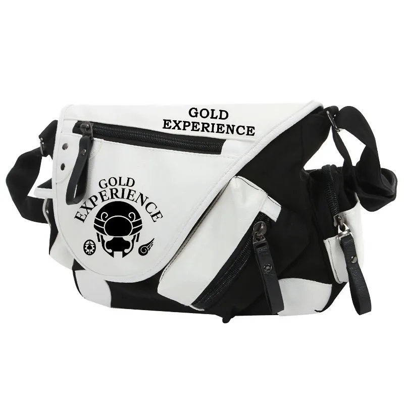 JoJo's Bizarre Adventure Kira Yoshikage Anime Shoulder Bag Youth Fashion Handbag Messenger Teenagers School Student Bags