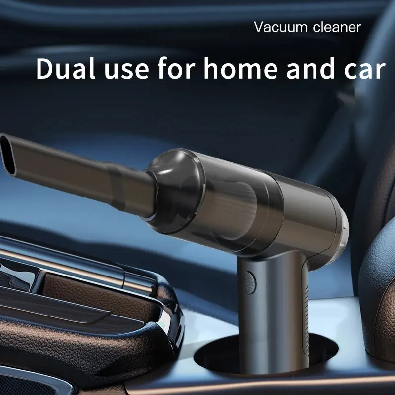 Combination Vacuum Cleaner USB Charging Car Household Vacuum Cleaner Small Car with Fully Automatic High Power Powerful Cleaning