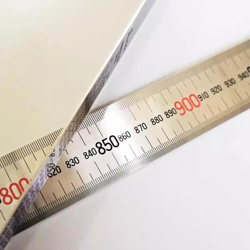 SHINWA Stainless Steel Straight Ruler Etching Scale High Precision JIS 1 Class 15 30 60cm 1m Steel Ruler