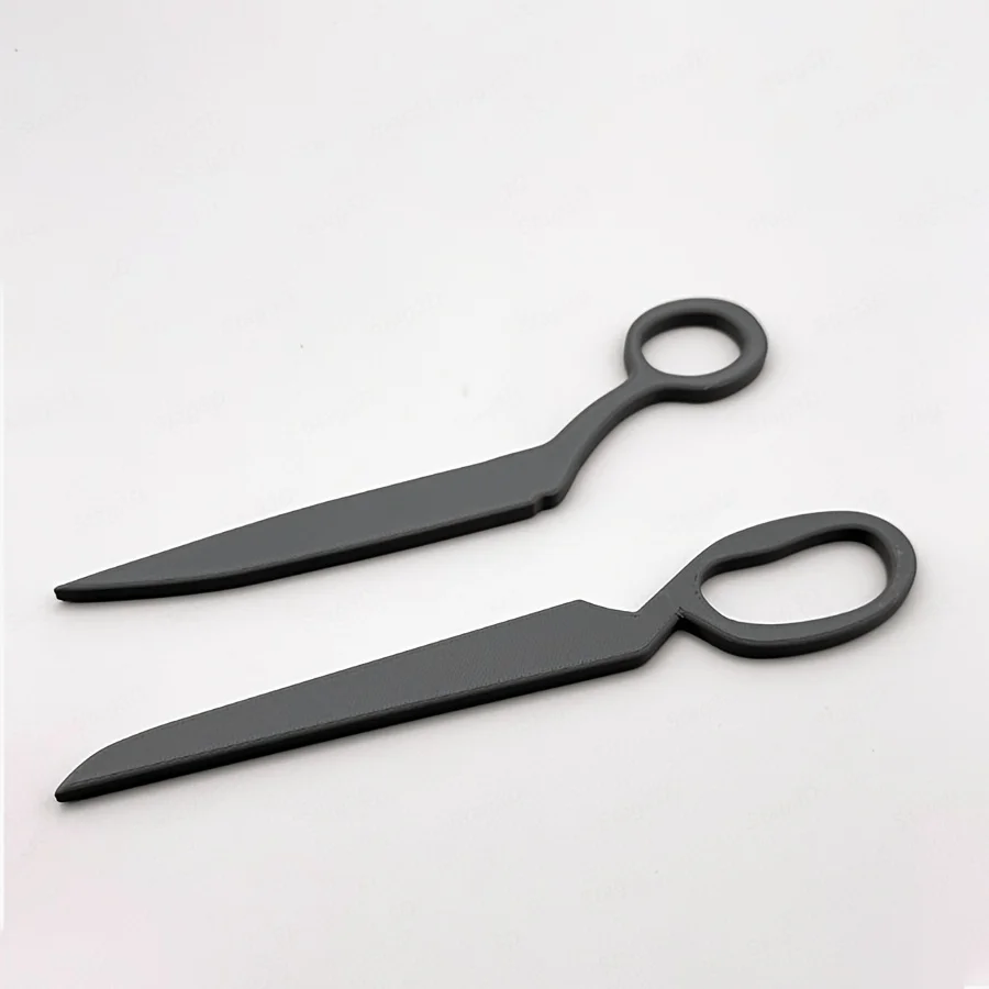 Neuartige, einzigartige Haarspangen, lustige scherenförmige Haarnadeln, Styling-Accessoires – Detail 9