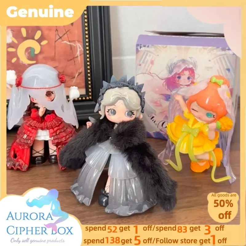 

Genuine Ziyuli My Own Wedding Series V6 Blind Box Wedding Dress Design Garage Kit Desktop Decor Trendy Toy Gift For Girl Dolls