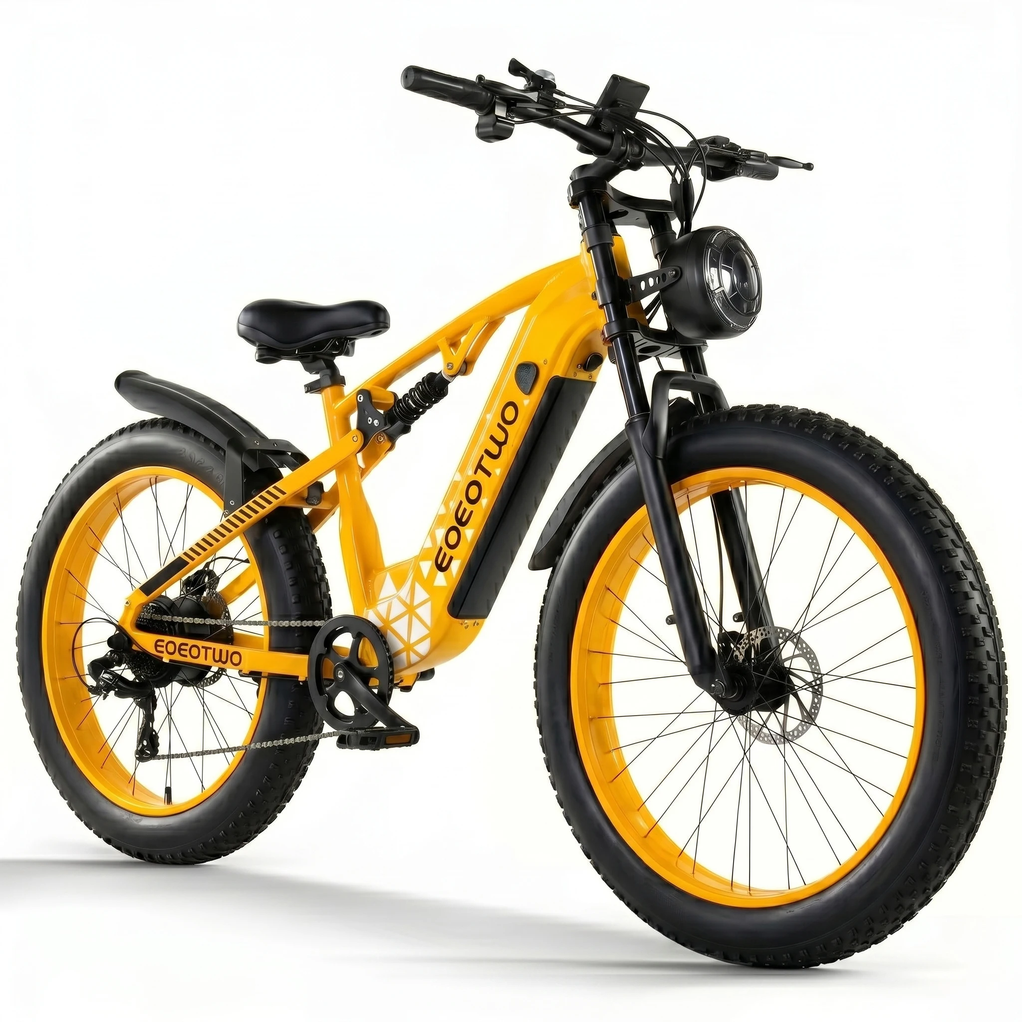 Electric Bike, 1500W Peak Ebikes for Adults, 26'' Fat Tire Best Ebike for Men Women, 60 Miles with 840Wh Battery, 34 MPH Max Speed Bicycles, 330LB Capacity image 5