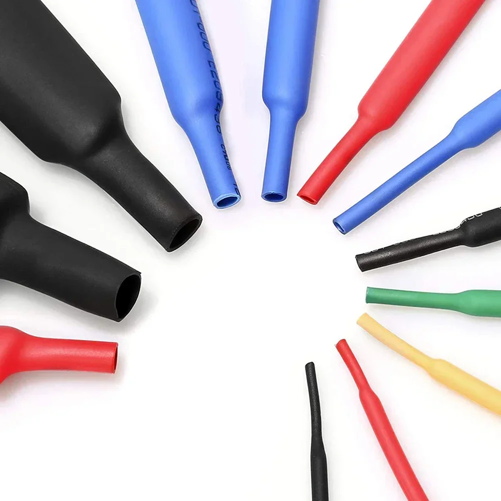 328PCS Heat Shrink Tubing Set 2:1 Shrink Ratio Heat Shrink Cable Sleeve 8 Sizes  For Both Indoor And Outdoor Applications.