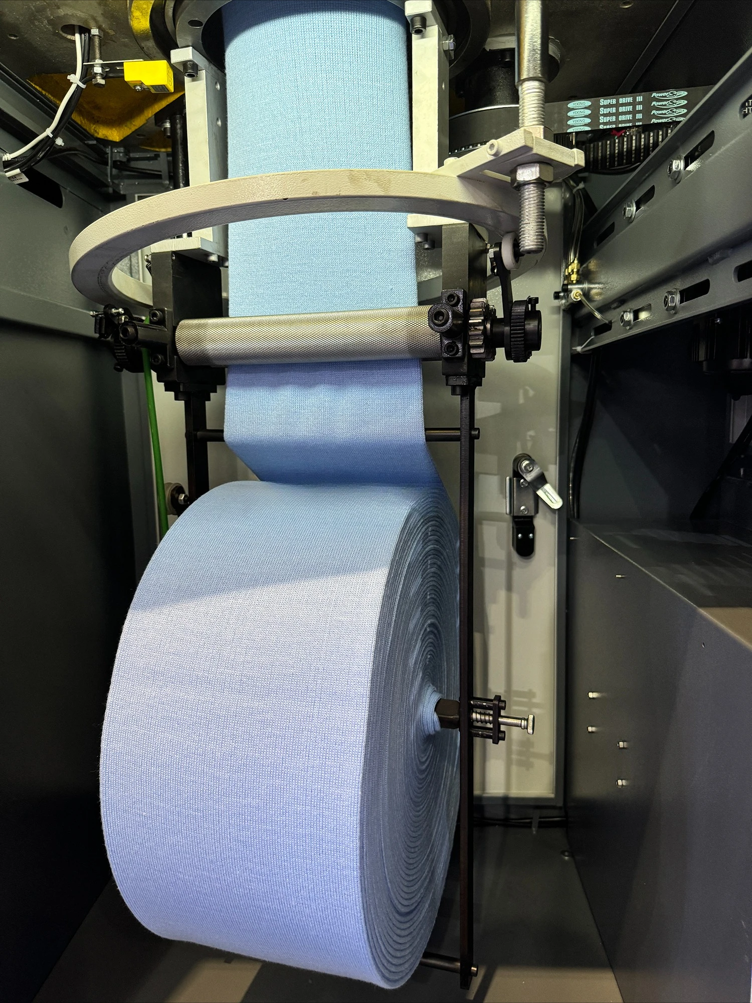 Knitting Ribbed Cap Double Warp Knitting Round Machine with Motor as Core Component