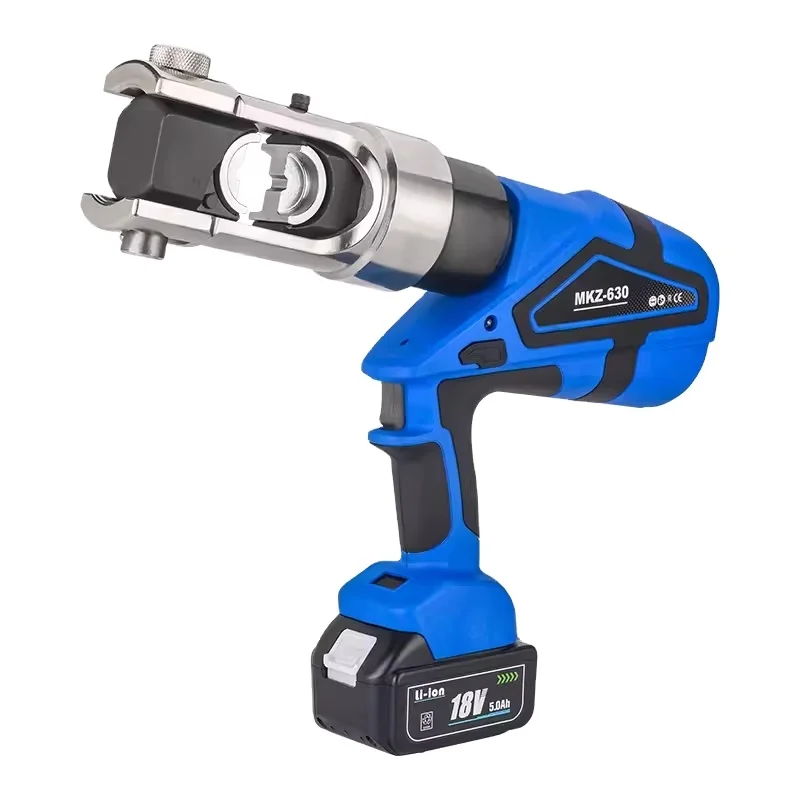 16-630mm2 Electric Hydraulic Pliers Charging MKZ-630  Portable Crimping Pliers Cable Copper Nose Terminal Crimper