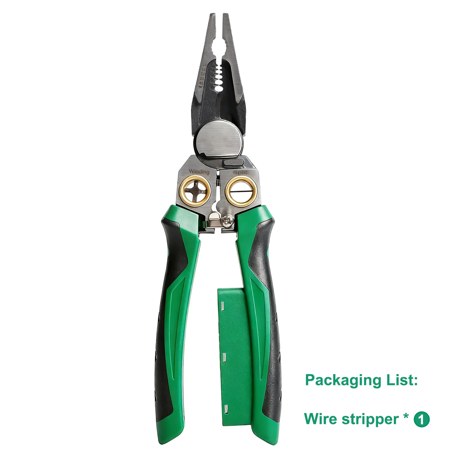Multifunctional 8-In-1 Cable Stripper Wire Strippers Cable Cutter Crimper Pliers Side Cutter For Electric Cable Electrician Tool