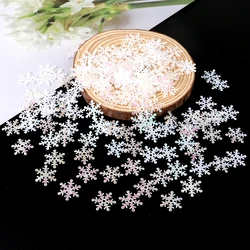 300pcs 600ppcs Christmas Artificial Snowflakes Decorations,Snowflakes Confetti,Christmas Home Decorations