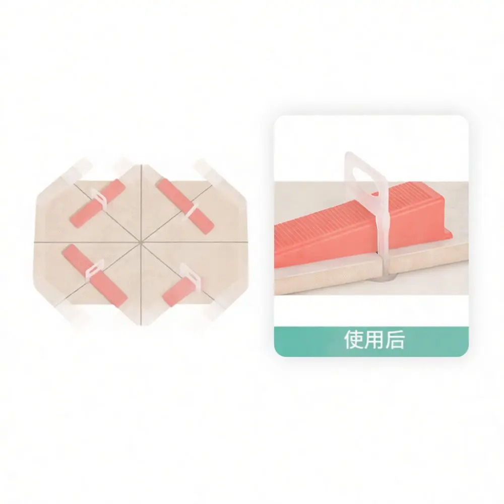 Tile Leveling System Clips Floor Wall Construction Tools Professional Spacer Locator Kit Sustainable Installation Kit