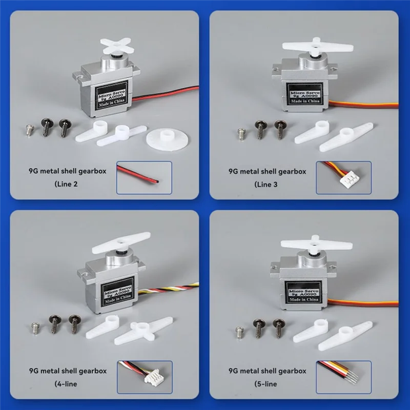 

A10R Сервопривод Micro Servo 9G Обновление WPL B24 C34 B36 C14 C14K C24 C24K MN D90 MN45 RC Автомобильный робот Цельнометаллические запасные части для самостоятельного изготовления