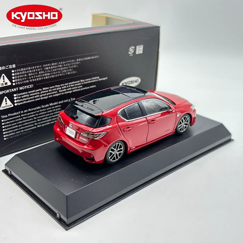 Auf Lager Kyosho 1:43 Maßstab Lexus Ct200h F-Sport Legierung Druckguss Auto Modell Spielzeug Simulation Spielen Fahrzeug für Kinder Geschenk Auf Lager