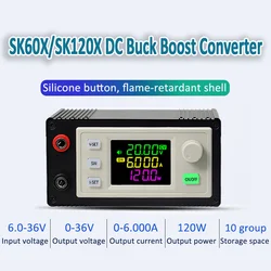 SK60X/SK120X DC Buck Boost Converter CNC Adjustable Voltage Regulator Constant Voltage Constant Current Solar Charging Module
