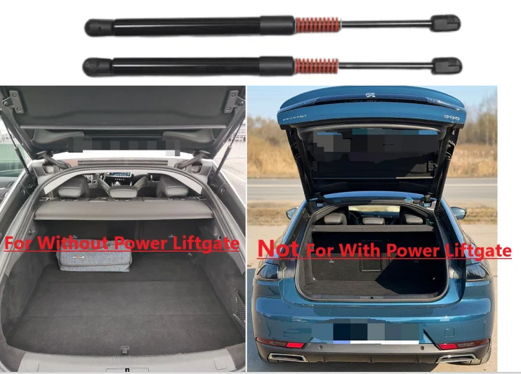 

Back Damper With Spring For Peugeot 508 MK2 (R83) Liftback Hatchback 2018-2026 Rear Tailgate Boot Gas Spring Struts Lift Support