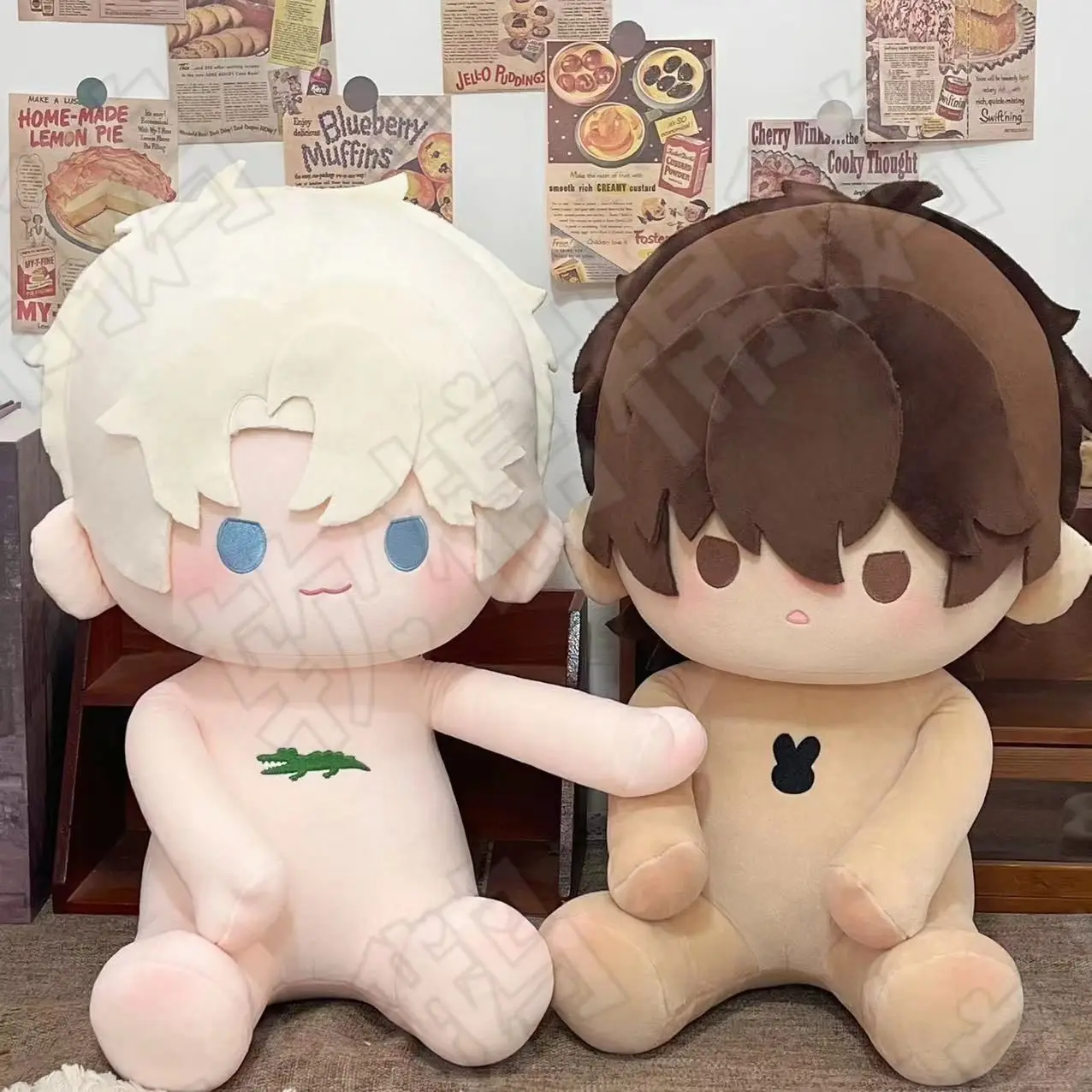 

40cm Manhwa Codename Anastasia Plush Doll Body Kwon Taekjoo Zhenya Cosplay Cotton Doll Dress-up Clothes Fans Birthday Xmas Gifts
