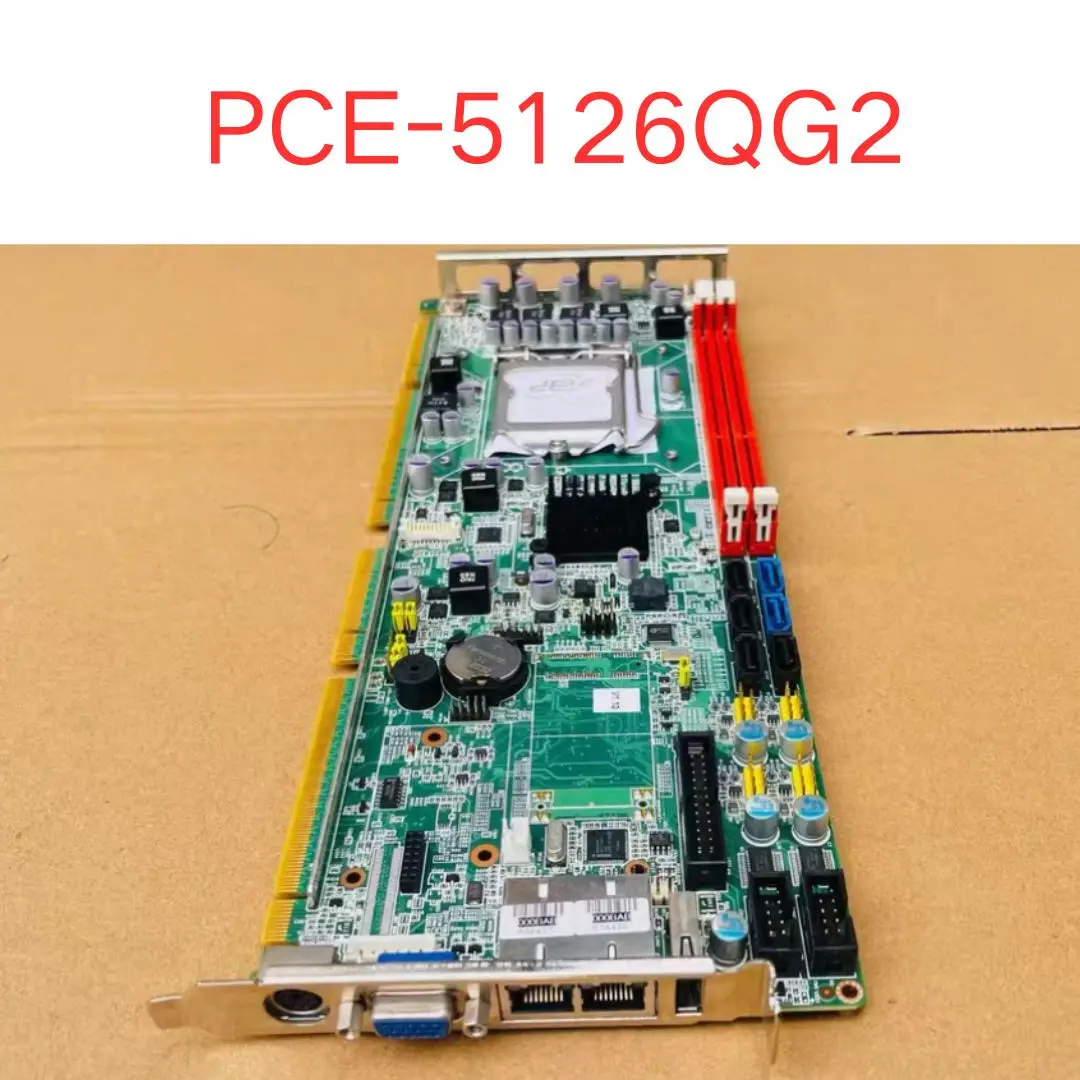 

Б/у двухпортовая промышленная материнская плата PCE-5126QG2, тест, быстрая доставка
