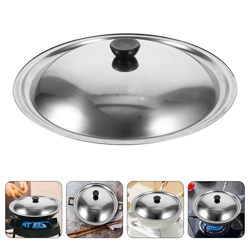 

Tempered Glass Cover Pot Mason Jars Frying Pan Lid Stainless Steel Tank Lids for Pots