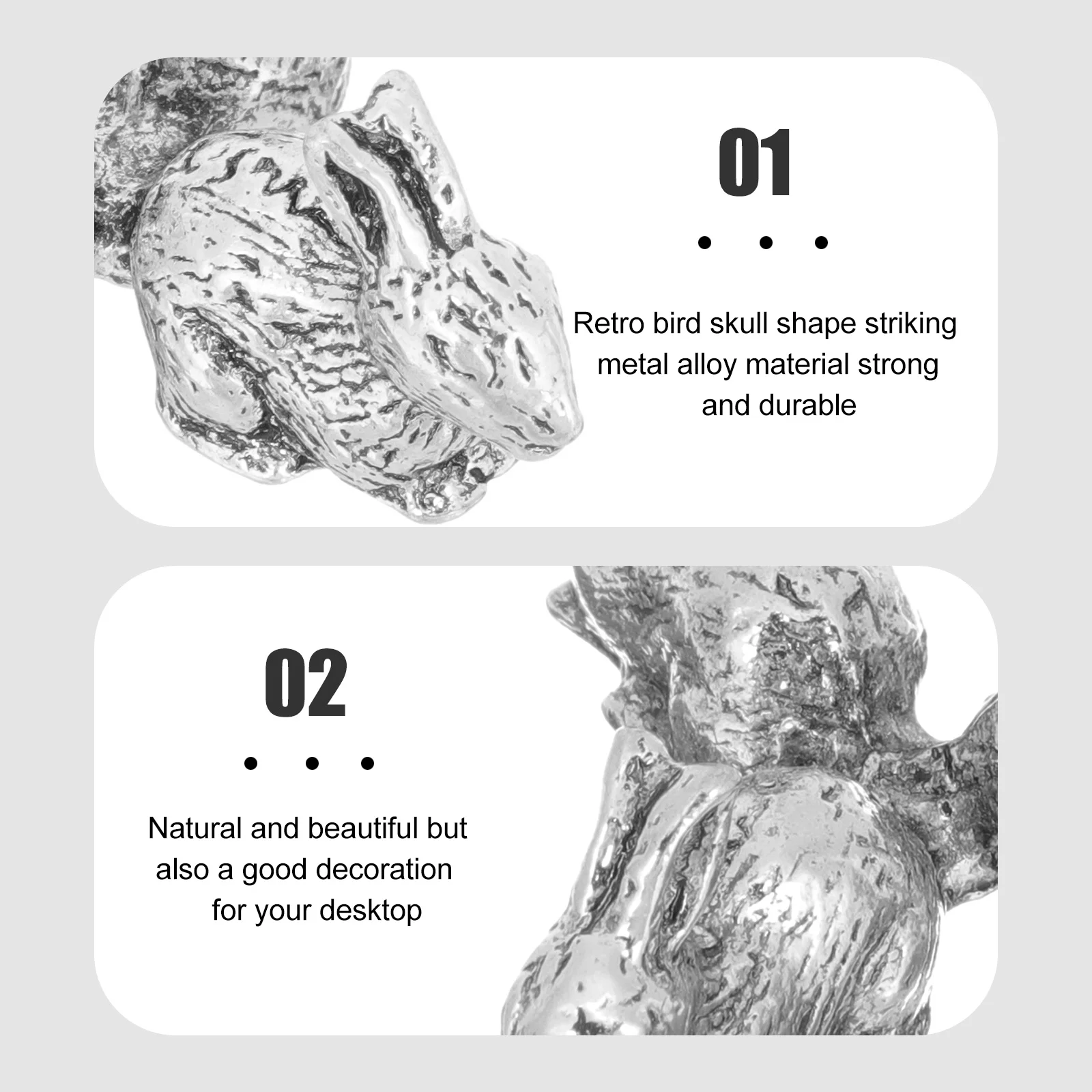 

Rabbit Shaped Crystal Ball Pedestal Creative Alloy Desktop Display Stand Portable Crystal Sphere Holder Decorative Base