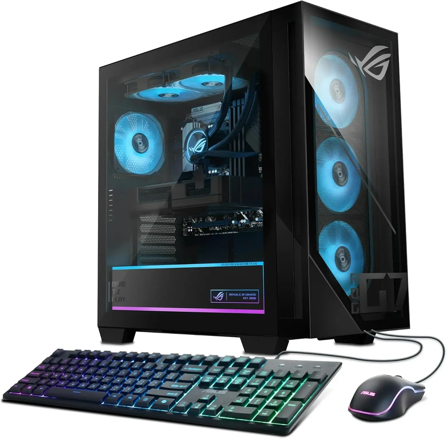 

ASUS ROG Strix G700 Desktop 22TB Storage + SSD 128GB DDR5 RAM Win 11 Pro (Intel Core Ultra 9 285K Processor Boost to 6.00GHz