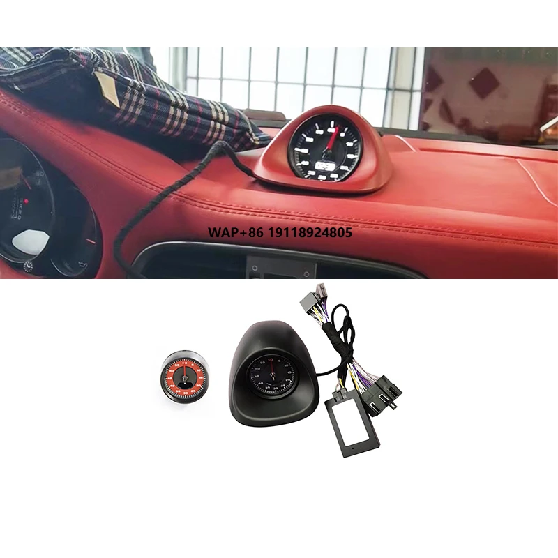 

For 2006-2012 911 Car Modification Upgrade Console Clock 997 Time Display
