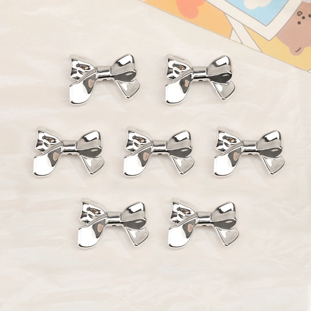 

Cordial Design 100Pcs 24*32MM DIY Beads Making/Jewelry Findings & Components/Bowknot Shape/UV CCB Effect/Hand Made/Acrylic Bead