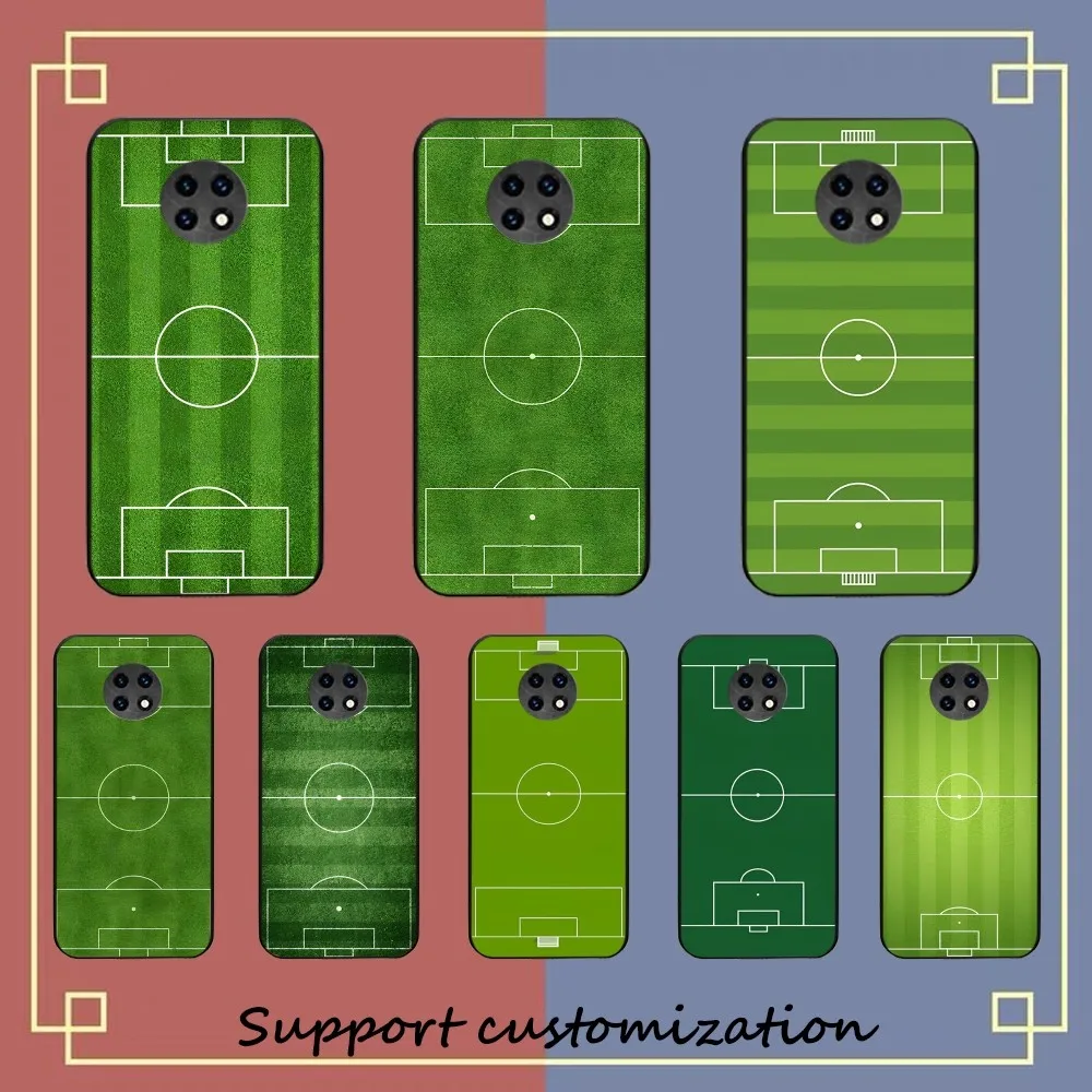 Football field Phone Case For Redmi 5 6 7 8 9 10 plus pro 6 7 8 9 A GO K20 K30 K40 pro plus F3 Fundas