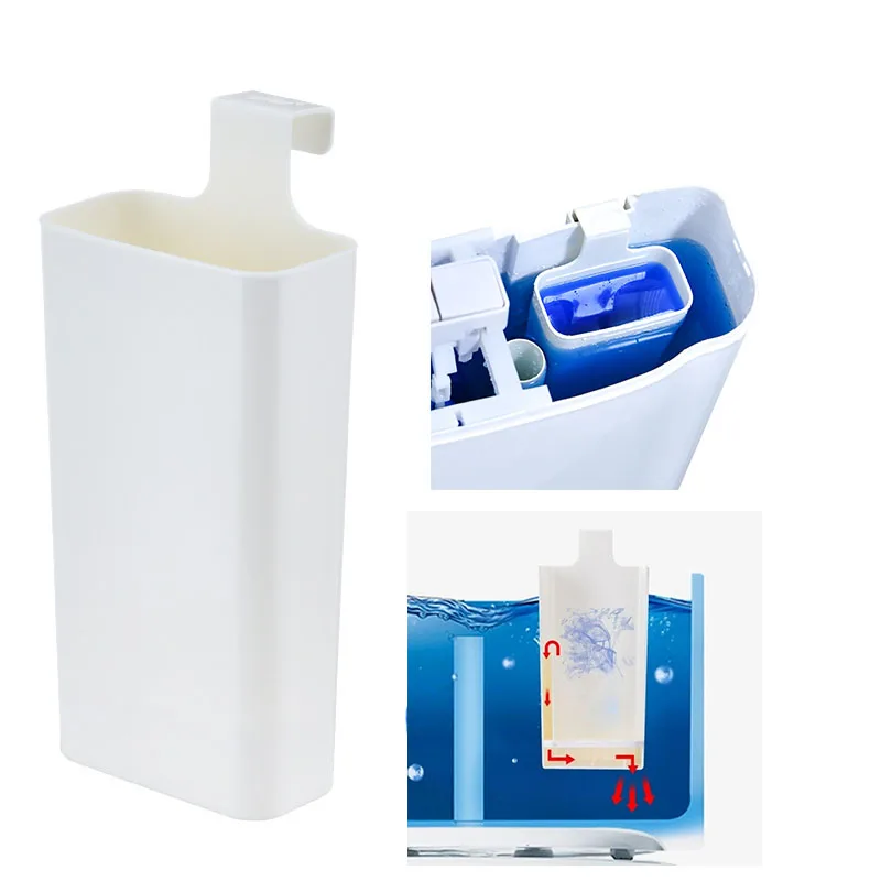 Toilet Solid Dispenser Tank Replacement Part | Plastic, Glam Style, Contemporary Style, No Electricity Needed, Convenient a
