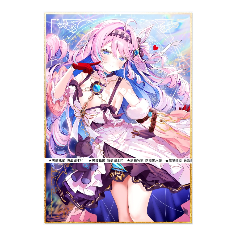 

63X90Mm 60Pcs/set Diy Wuthering Waves Dania Card Sleeve Color Flash Ygo Dania Card Protective Cover Anime Cards Gift Toys