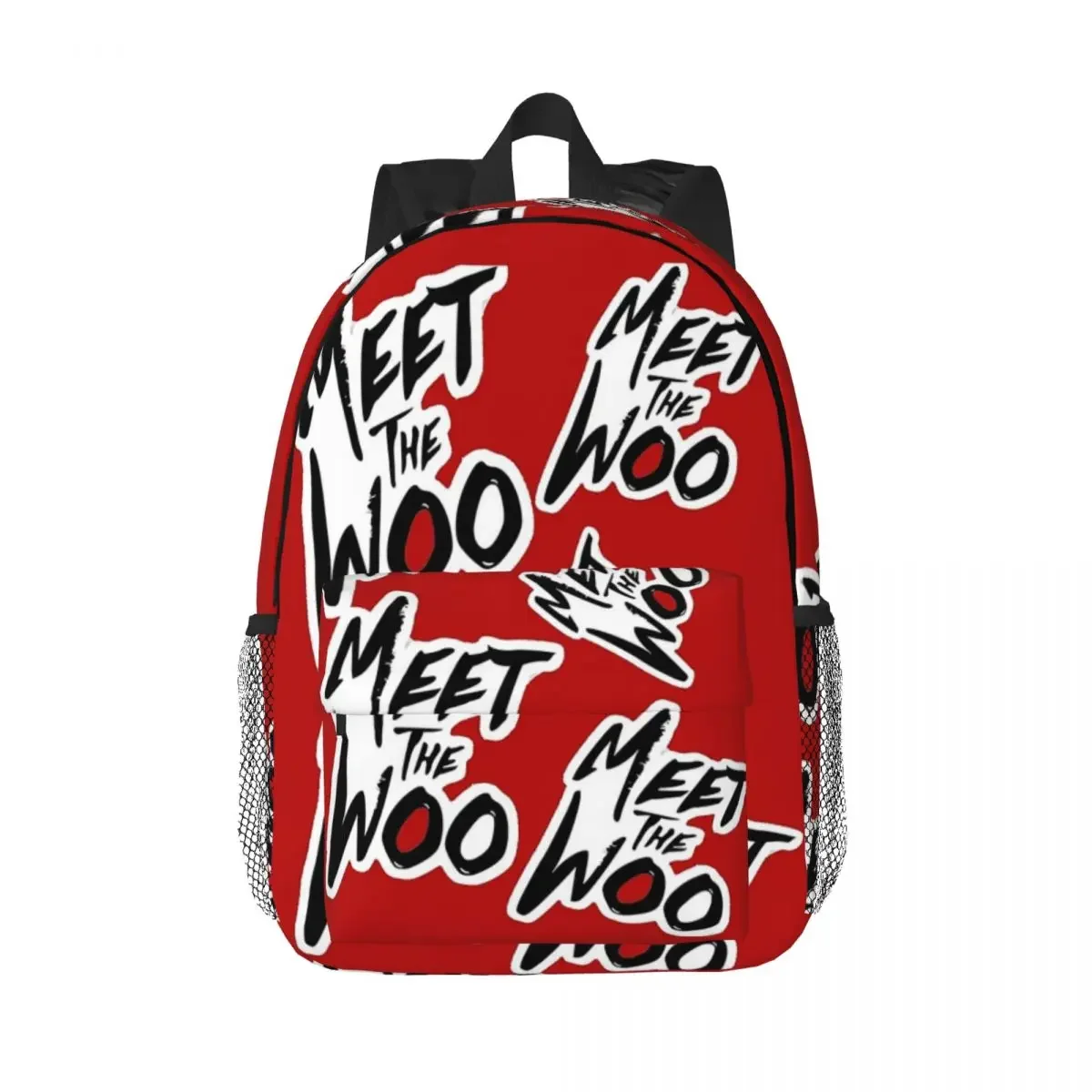 

Pop Smoke Meet The Woo Backpacks Boys Girls Bookbag Fashion Students School Bags Travel Rucksack Shoulder Bag Large Capacity