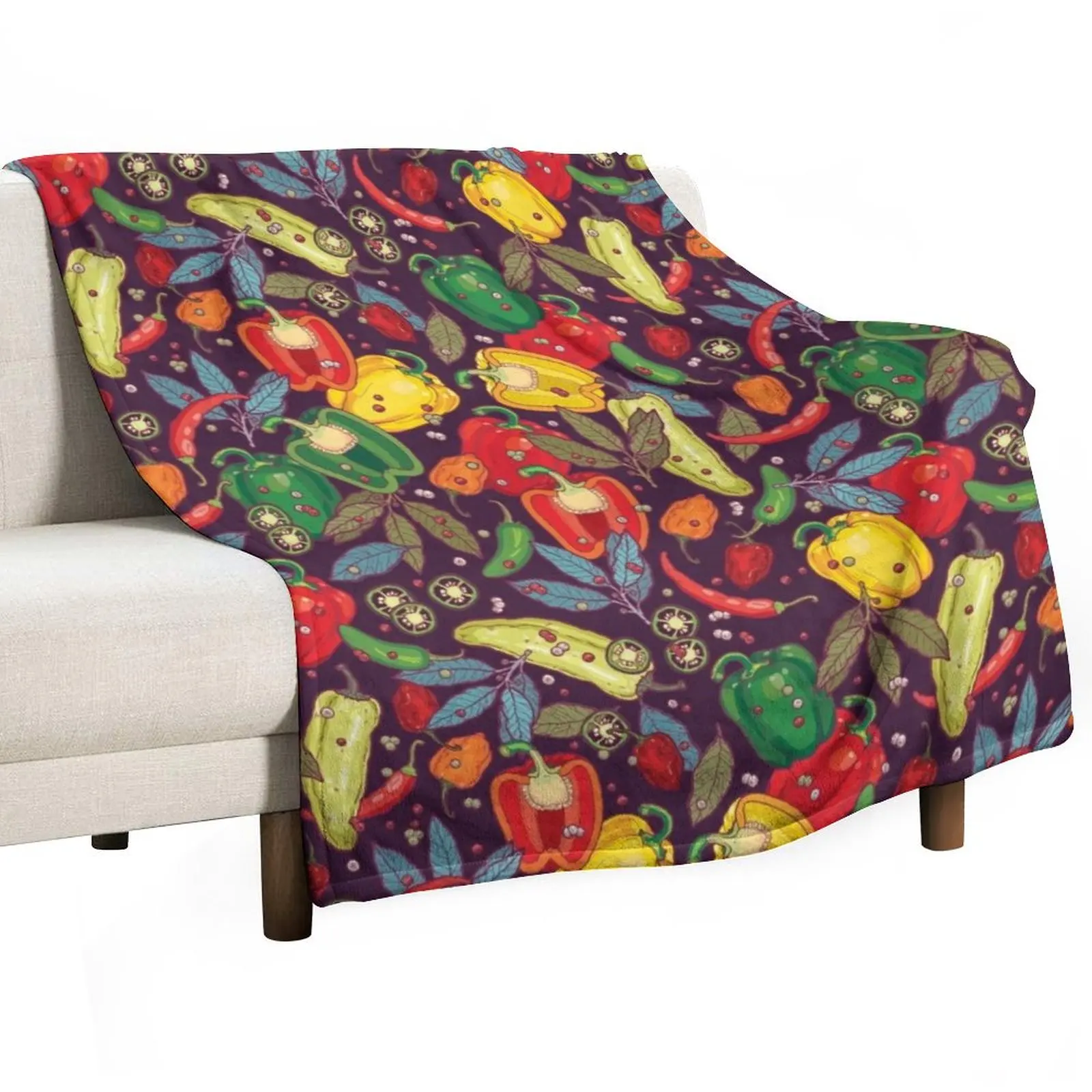 Hot & spicy! Throw Blanket Sofa Quilt blankets and throws Blankets