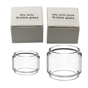 Tabung Kaca Gelembung Sky Solo 3.5 ml 8ml untuk Tangki Sky Solo Plus Kumparan GT 8 penjualan terbaik sky solo plus kaca - №