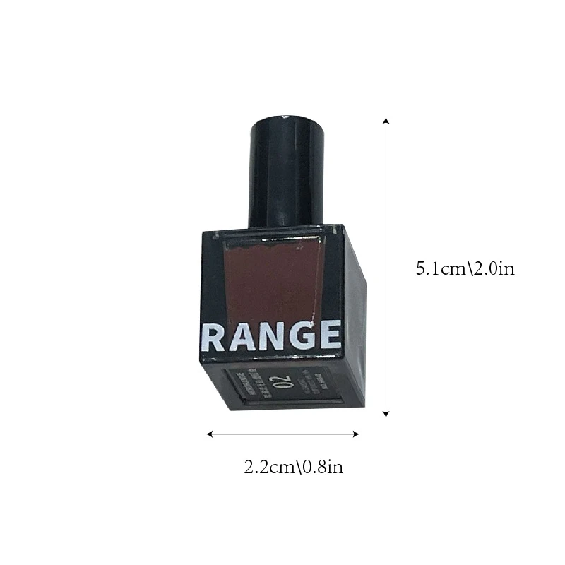 HERORANGE Glitzer-Spiegel-Lipgloss, wässriger, schimmernder, leichter Lipgloss, feuchtigkeitsspendend, langanhaltend